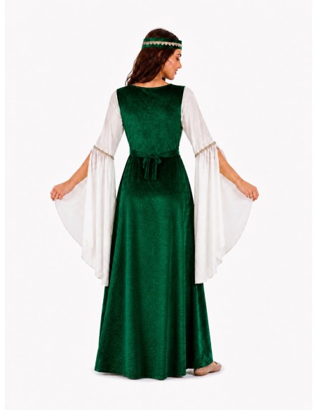 Fantasia Medieval Verde Tamanho M | Fantasias para Adultos O Rei do Carnaval